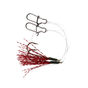 Image of Fishing Addiction Gear Clip-On Flies | Red Hot