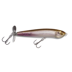 Image of Megabass Karashi Spinner Spybait | FA Ghost Wakasagi; 70 mm