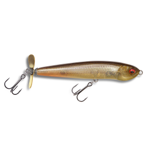 Image of Megabass Karashi Spinner Spybait | FA Golden Ghost Shiner; 70 mm