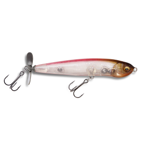 Image of Megabass Karashi Spinner Spybait | GLX Cotton Wakasagi; 70 mm