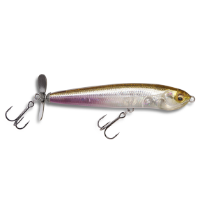Image of Megabass Karashi Spinner Spybait | HT ITO Wakasagi; 70 mm