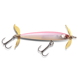 Image of Megabass Level Swimmer Spybait | GLX Frozen Pink; 2.8 in.