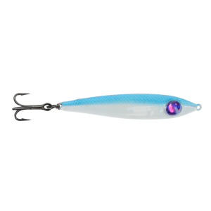Image of Dead End Premium Jigging Spoons | Glow Blue; 1 1/2 oz.