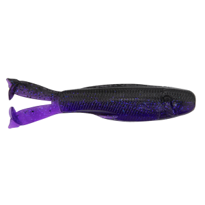 Image of Z-Man Diezel KickerZ Soft Swimbait | Purple Demon; 3 1/4 in.