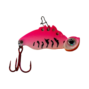 Image of JB Lures Tung Bug Blade Bait | Glow Pink Tiger; 1/10 oz.