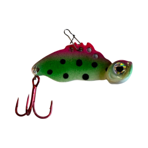Image of JB Lures Tung Bug Blade Bait | Glow Watermelon; 1/10 oz.
