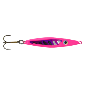 Image of Mission Lures EJ Salmon & Lake Trout Jigging Spoon | King Pink; 2 oz.