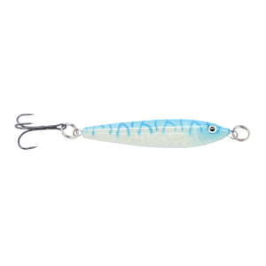 Image of P-Line Laser Minnow | Glow Blue Tiger; 2 oz.