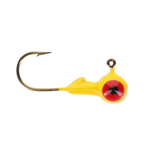 Image of Head Hunter Round Jig Heads | Yellow; 1/16 oz.