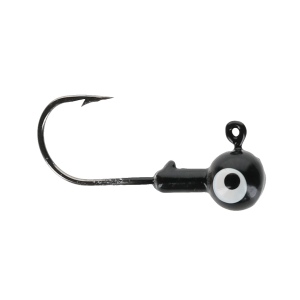 Image of Head Hunter Round Jig Heads | Black; 1/8 oz.