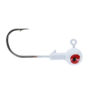 Image of Head Hunter Round Jig Heads | White; 1/8 oz.