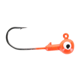Image of Head Hunter Round Jig Heads | Fluorescent Orange; 1/8 oz.