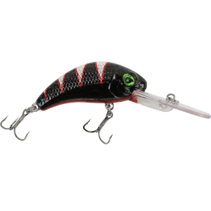 Image of Walleye Nation Creations Boogie Shad Crankbait | Custom Color - Black Mamba; 2 1/4 in.