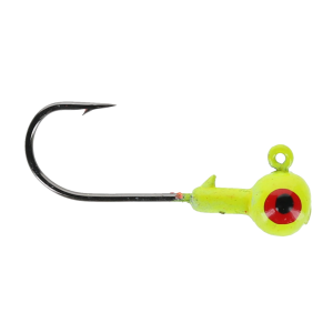 Image of Head Hunter Round Jig Heads | Chartreuse; 1/24 oz.