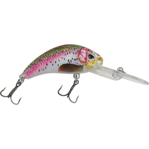 Image of Walleye Nation Creations Boogie Shad Crankbait | Custom Color - Rainbow Trout; 2 1/4 in.