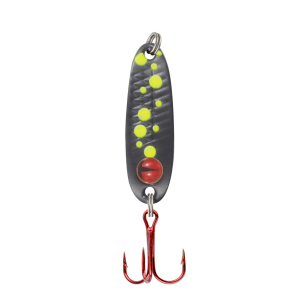 Image of Northland Tungsten Forage Jigging Spoon | Galaxy Black; 1/32 oz.
