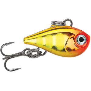Image of Rapala Nano Rap Jigging Lure | Glow Juicy Lucy; 3/4 in.
