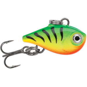 Image of Rapala Nano Rap Jigging Lure | Glow Tiger; 3/4 in.