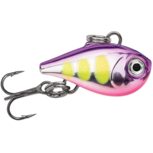 Image of Rapala Nano Rap Jigging Lure | Glow Voodoo Haze; 3/4 in.