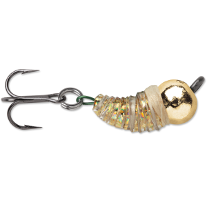 Image of VMC Tungsten BugBite Ice Jig | Gold Flash; 1/32 oz.
