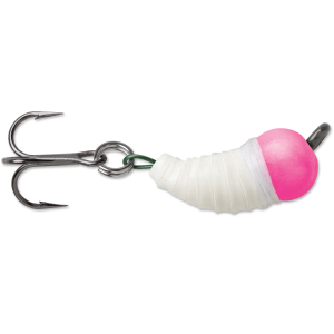Image of VMC Tungsten BugBite Ice Jig | Glow Pink; 1/16 oz.