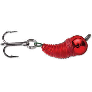 Image of VMC Tungsten BugBite Ice Jig | Metallic Red; 1/16 oz.