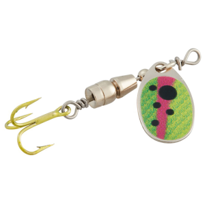 Image of Hofmann's Lures Superior Spinner | Rainbow Trout UV; 1/4 oz.