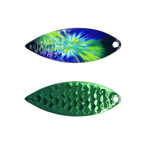 Image of Walleye Nation Creations Willow Blade | Tie Dye; 3.5