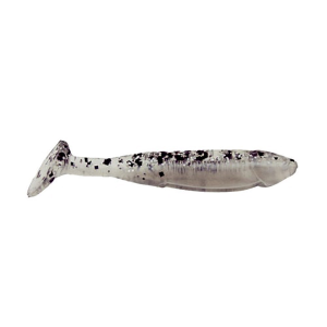 Image of Panfish Assassin Crappie Dapper | Salt & Pepper Silver Phantom; 2 in.