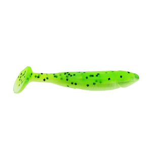 Image of Panfish Assassin Crappie Dapper | Chartreuse Pepper Shad; 2 in.
