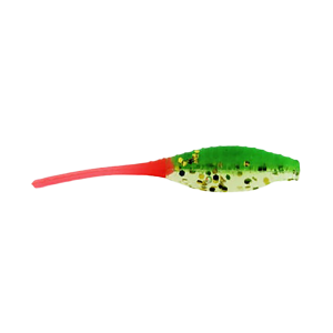 Image of Panfish Assassin Pro Tiny Shad | Fire Tiger; 2 in.