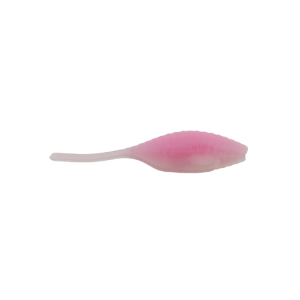 Image of Panfish Assassin Tiny Shad | Pink/White Floater; 1 1/2 in.