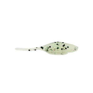 Image of Panfish Assassin Tiny Shad | Green Moon; 1 1/2 in.