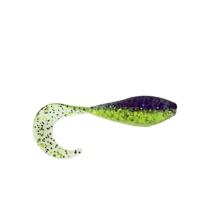 Image of Panfish Assassin Curly Shad | Electric Shiner; 2 in.