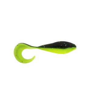 Image of Panfish Assassin Curly Shad | Texas Avocado; 2 in.