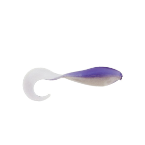 Image of Panfish Assassin Curly Shad | Albino Shad; 2 in.
