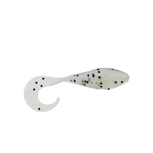 Image of Panfish Assassin Curly Shad | Violet Moon; 2 in.