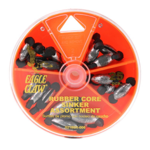 Image of Eagle Claw Rubber Twist Lock Sinker Assortment