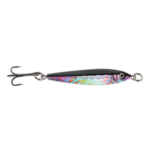 Image of P-Line Laser Minnow | Black-Pink Silver; 2 oz.