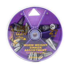 Image of Eagle Claw Worm Weight Sinker Assortment