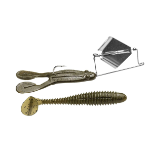 Image of Strike King Skip'N Buzz Skipping Buzzbait | Green Pumpkin