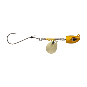 Image of Berkley Bladed Rawler Jig Crawler Harness | Gold; 3/4 oz.