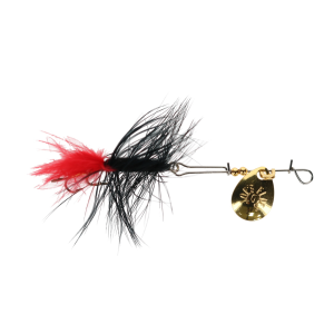 Image of Joe's Flies Short Striker Classic Spinner | Black Woolly Worm; 10