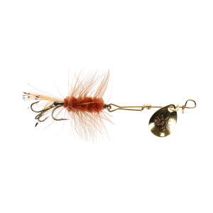 Image of Joe's Flies Short Striker Classic Spinner | Brown Woolly Worm; 10