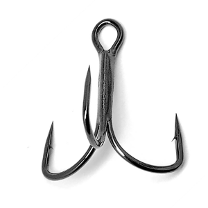 Image of Gamakatsu Extra Wide Gap Treble Hook | Black; 2