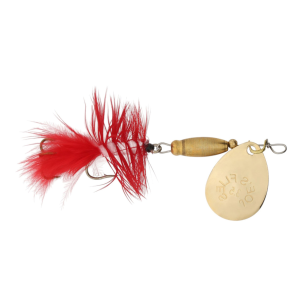Joe's Flies Super Striker Elite Fly Spinner Lure | Red Grub; 1/4 oz.