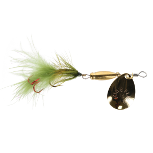 Image of Joe's Flies Super Striker Elite Fly Spinner Lure | Olive Woolly Bugger; 1/4 oz.
