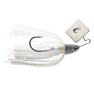 Image of Food Chain Grass Master Bladed Jig | Natural Shad - Silver Blade; 3/4 oz.