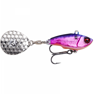 Image of Savage Gear Fat Tail Spin Crankbait | Pink and Purple; 9/16 oz.