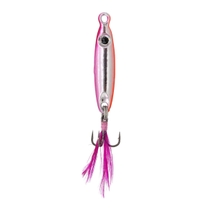 Image of Eurotackle T-Flasher Spoon | Pink; 1/4 oz.
